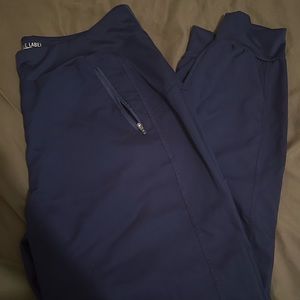 Healing Hands Purple Label jogger style scrub pants. Size LARGE.